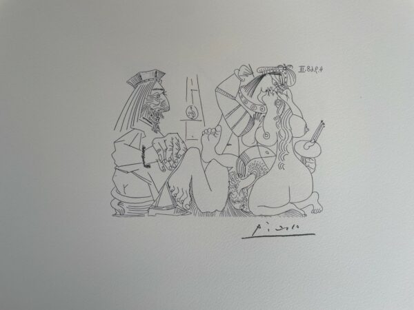Raphael et la Fornarina Xvii, la Suite 347 - Pablo Picasso