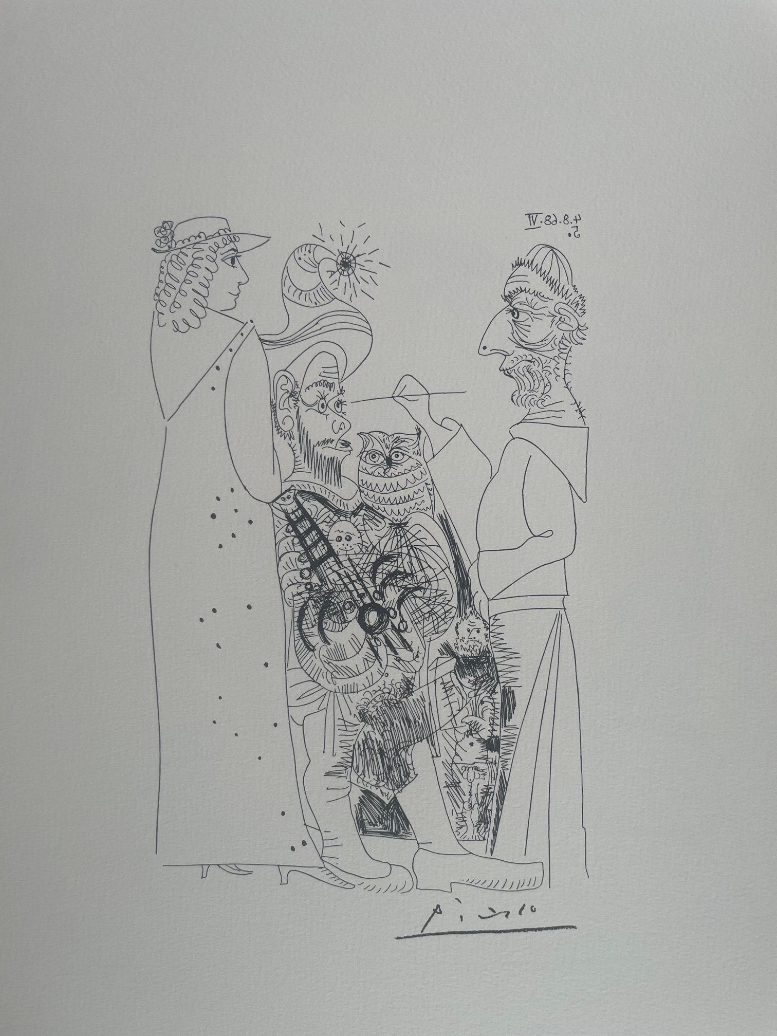 Le Moine et le Roi - Pablo Picasso – Image 1