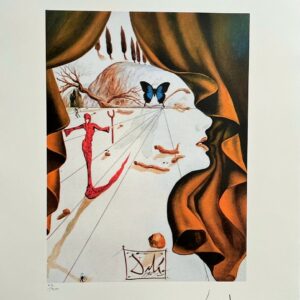 Portrait Of Katharina Cornell - Dali Salvador