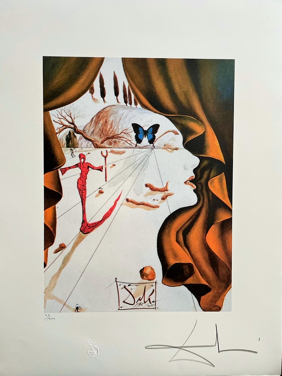 Portrait Of Katharina Cornell - Dali Salvador – Image 1