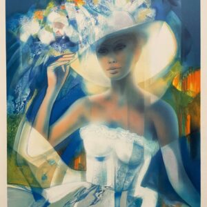 Femme au Chapeau I - Jean-Baptiste Valadie