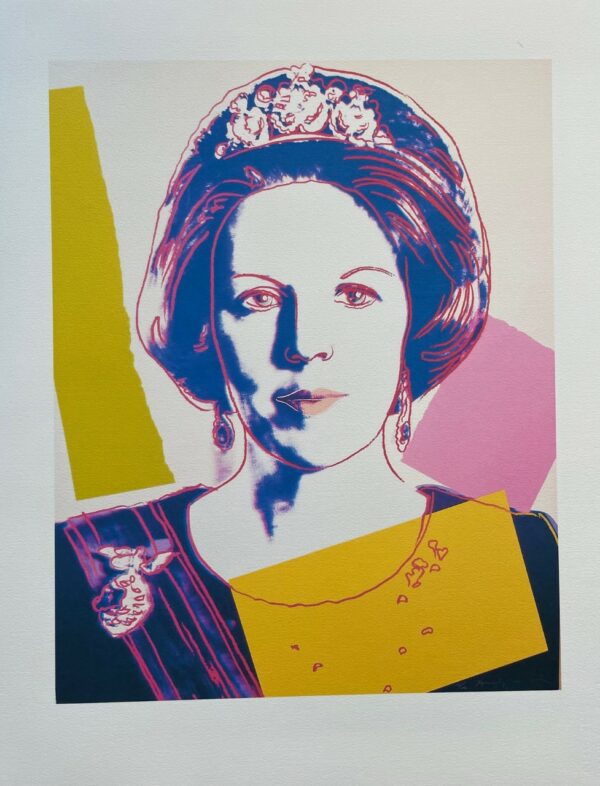 La Reine Beatrix - Andy Warhol