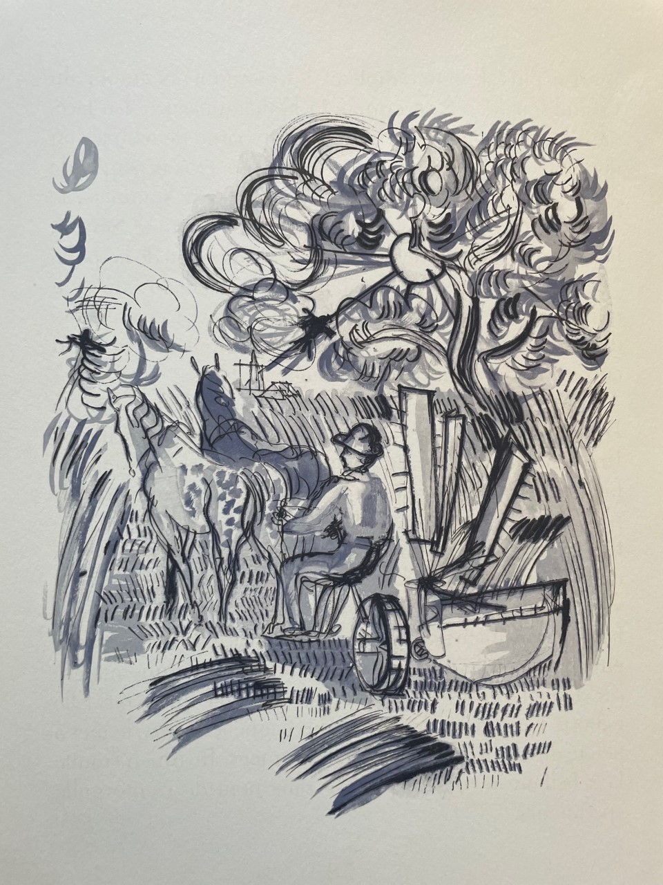 Depart en Caleche - Raoul Dufy – Image 1