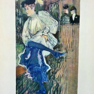 Jane Avril - Henri De Toulouse-Lautrec