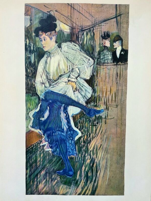 Jane Avril - Henri De Toulouse-Lautrec