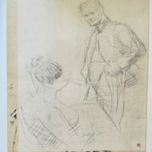 Le Couple - Toulouse-Lautrec Henri De