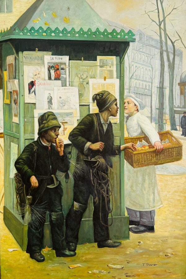 La Visite Inattendue - 20E Eeuw Ecole Moderne