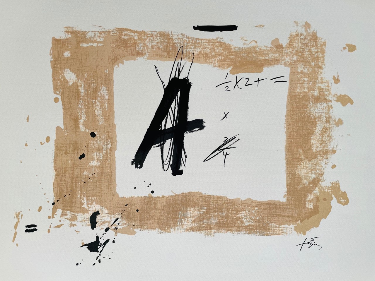 Composition - Antoni Tapies – Image 1