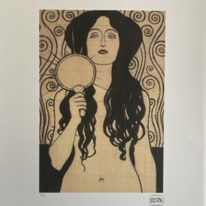 Femme au Miroir - Gustav Klimt