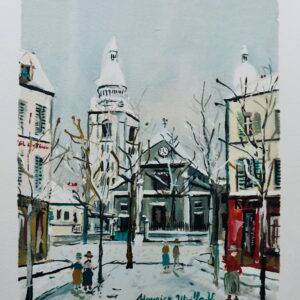 L'eglise Saint Pierre, Montmartre 1950 - Utrillo Maurice