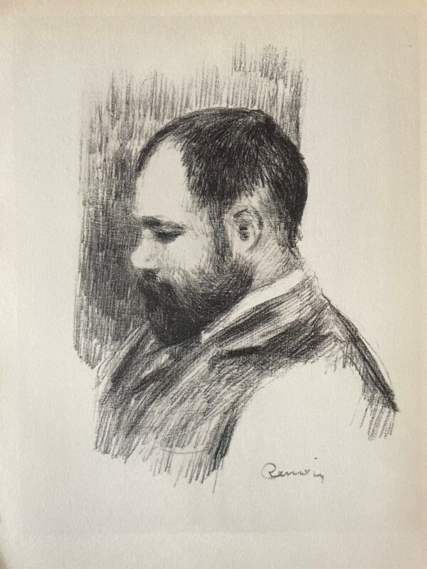 Homme de Profil - Pierre-Auguste Renoir