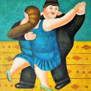 Le Couple Danseurs I - Matthieu Hanold 20E Eeuw