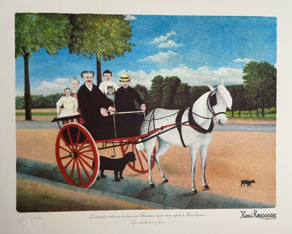 La Carriole du Père Junier - Henri Rousseau
