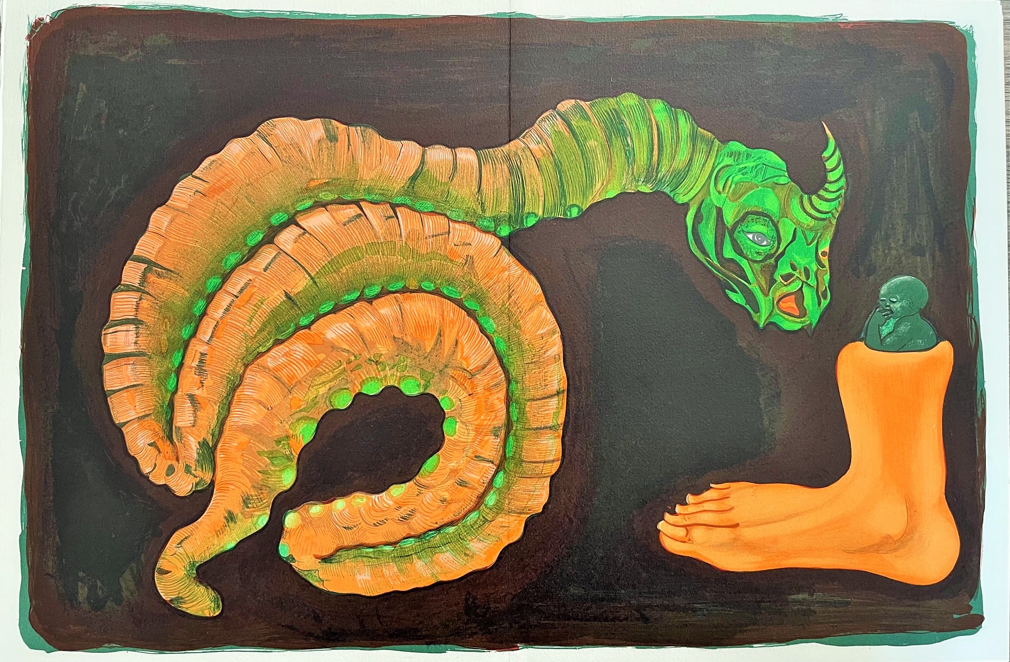 Le Serpent Vert - Pierre Cadiou – Image 1