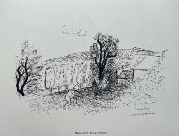 Paysage Normand - Maurice Savin