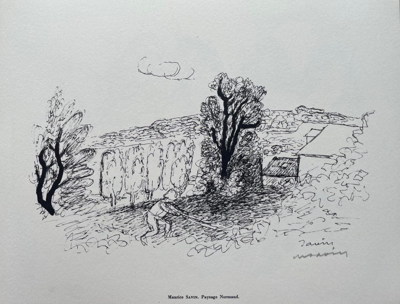 Paysage Normand - Maurice Savin – Image 1