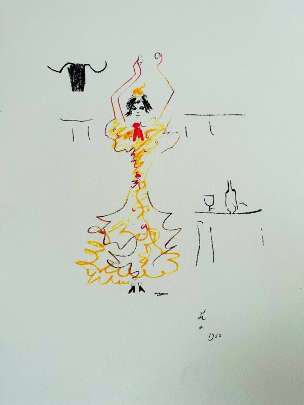 La Danseuse A Table - Jean Cocteau