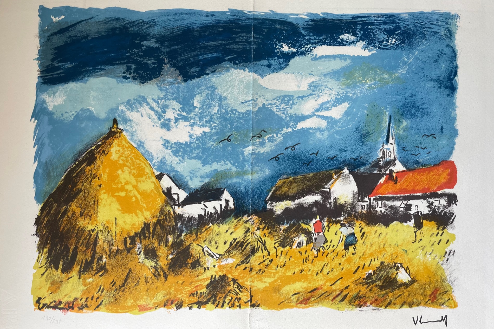 La Route...reflets...le Bles - Maurice De Vlaminck – Image 1