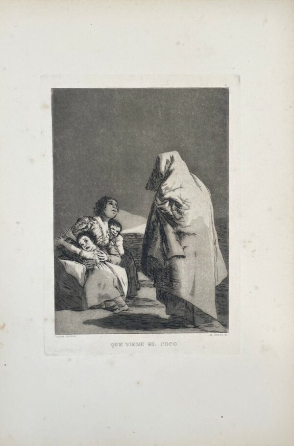 Que Viene El Coco - Francisco De Goya