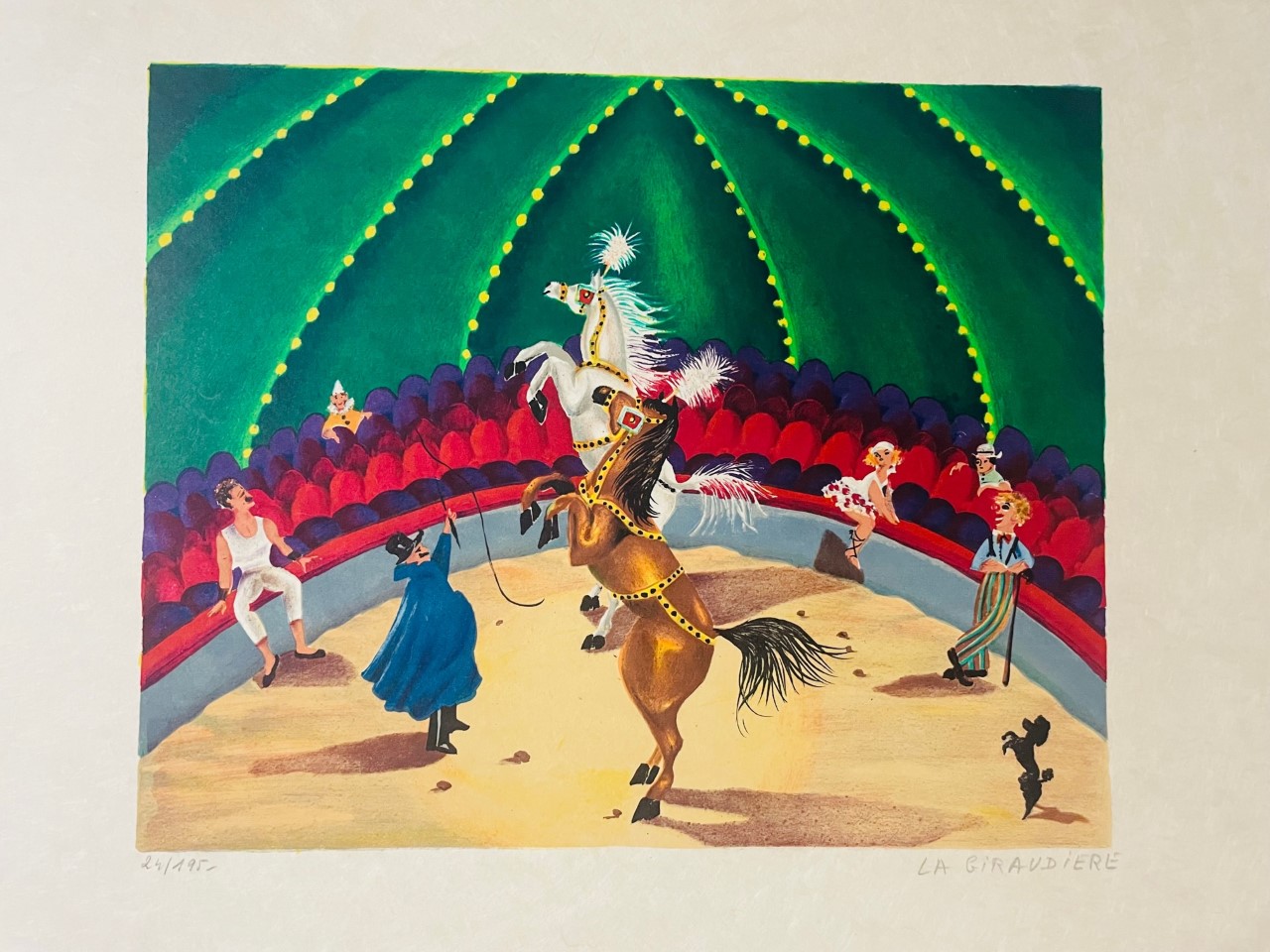 Au Cirque - Mady De La Giraudiere – Image 1