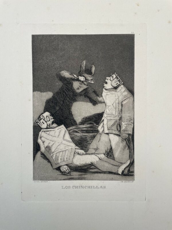 Los Chinchillas - Francisco De Goya