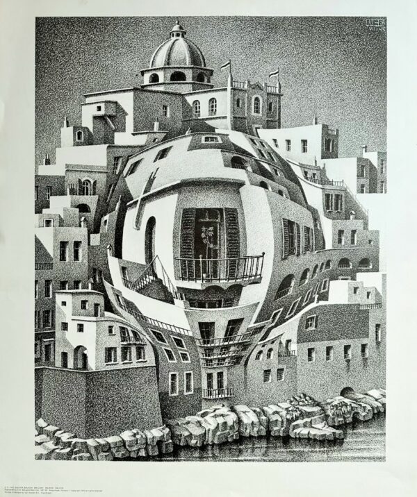 Le Balcon - Maurits Cornelis Escher