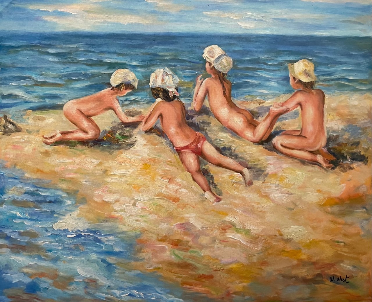 Enfants au Bord de L