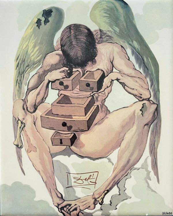 L'ange Déchu - Salvador Dali