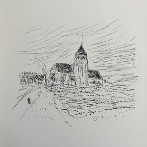 L'entree du Village - Dunoyer De Segonzac André