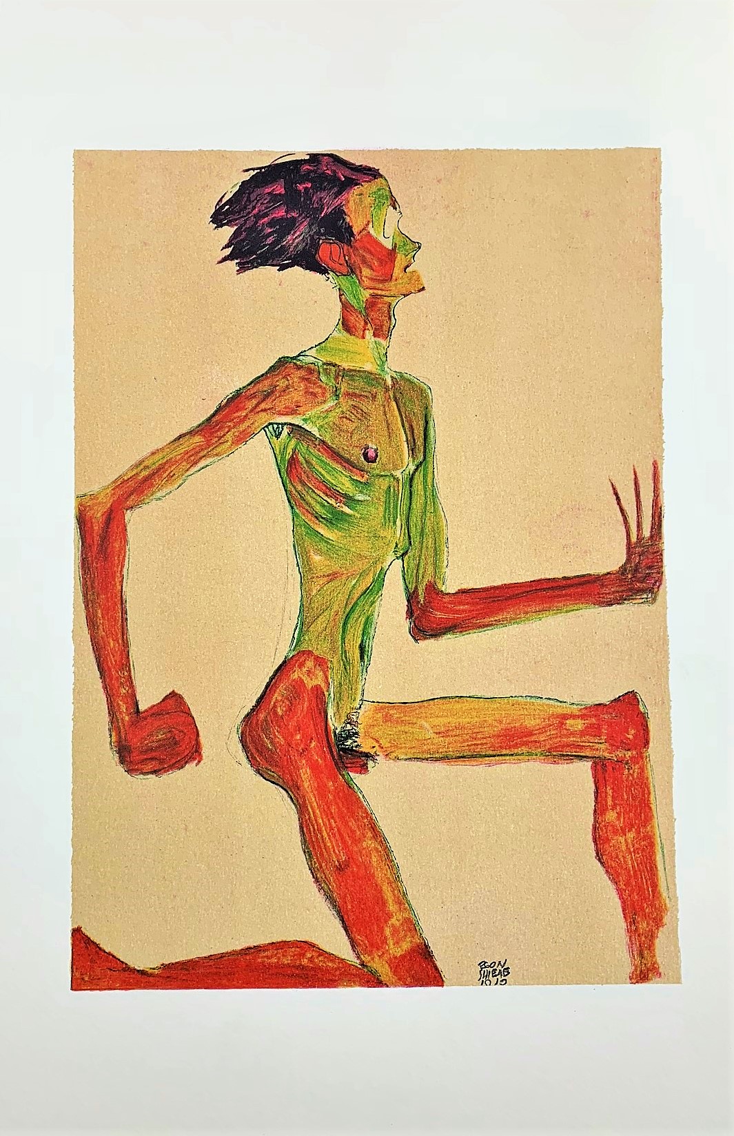 Le Courreur - Egon Schiele – Image 1