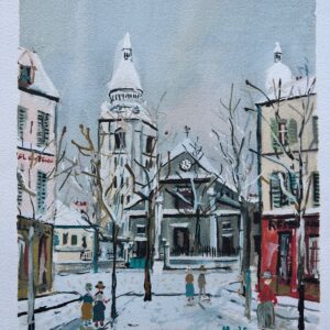 L'eglise Saint Pierre, Montmartre 1950 - Maurice Utrillo