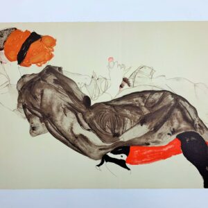 La Fille aux Cheveux Rouges - 1912 - Egon Schiele