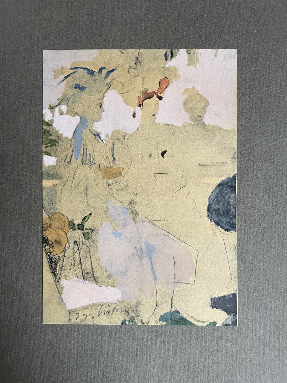 Un Bar Chic aux Champs Elysees - Jacques Villon – Image 1