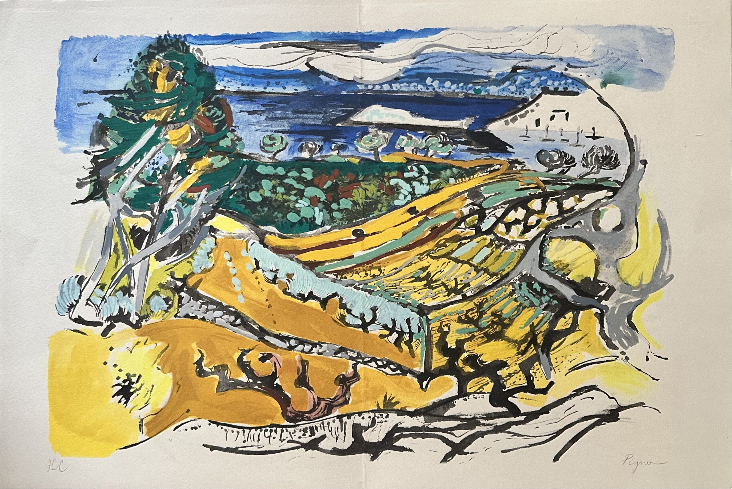 Paysage - Edouard Pignon – Image 1