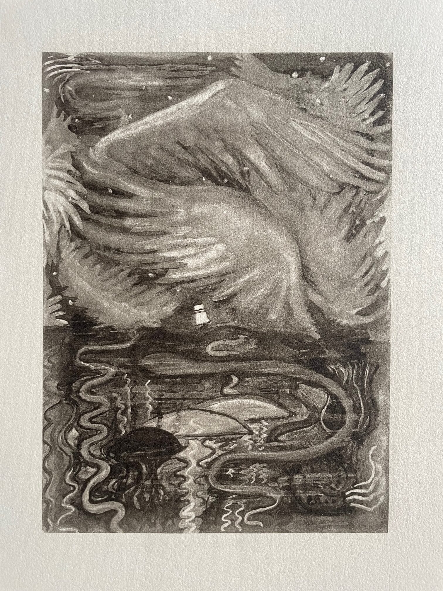 Xxe Siècle École Moderne - Lithographie – Image 1