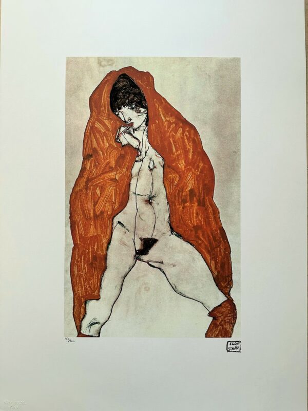Nu de Face - Egon Schiele