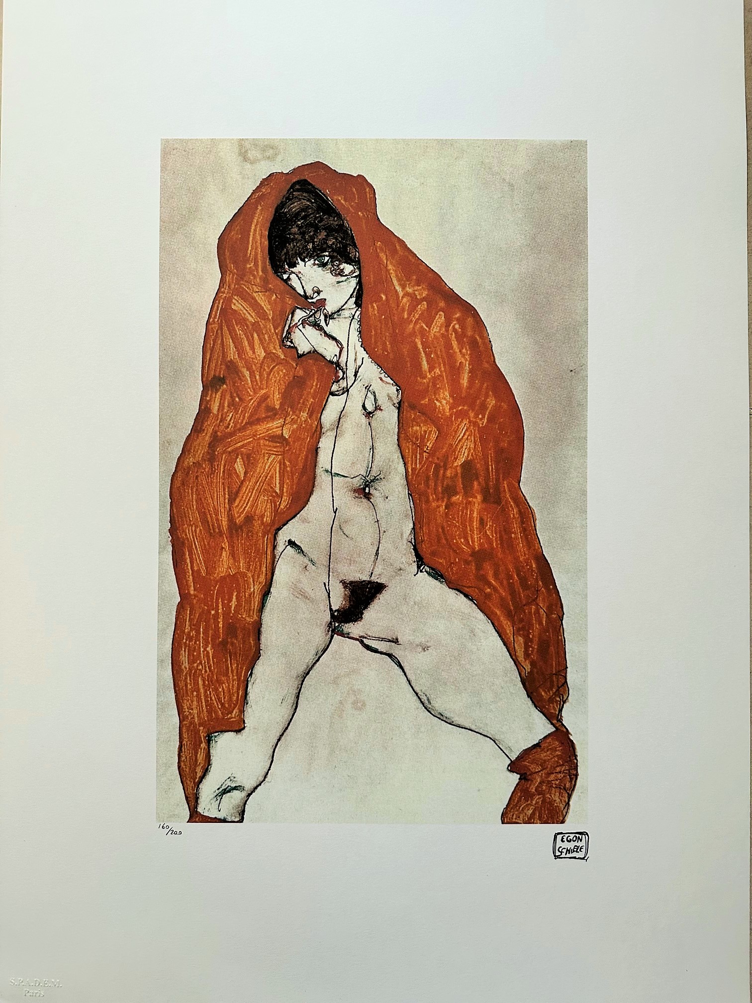 Nu de Face - Egon Schiele – Image 1