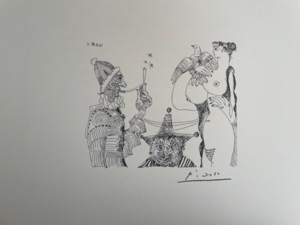 Fumeur en Calotte Papale - Pablo Picasso