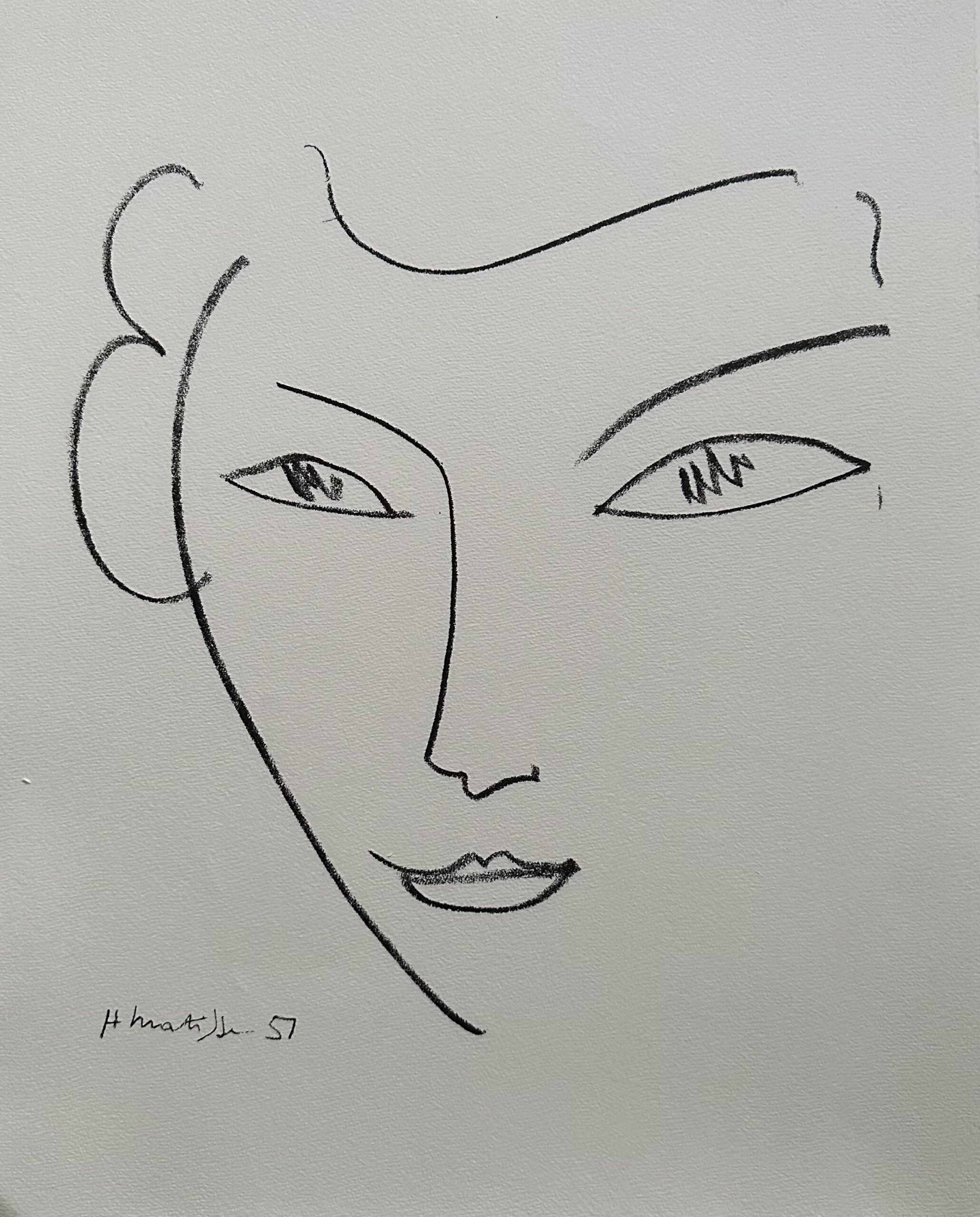 Visage Souriant - Henri Matisse – Image 1