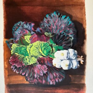 Nature Morte avec Chou et de L'ail - Moïse Kisling