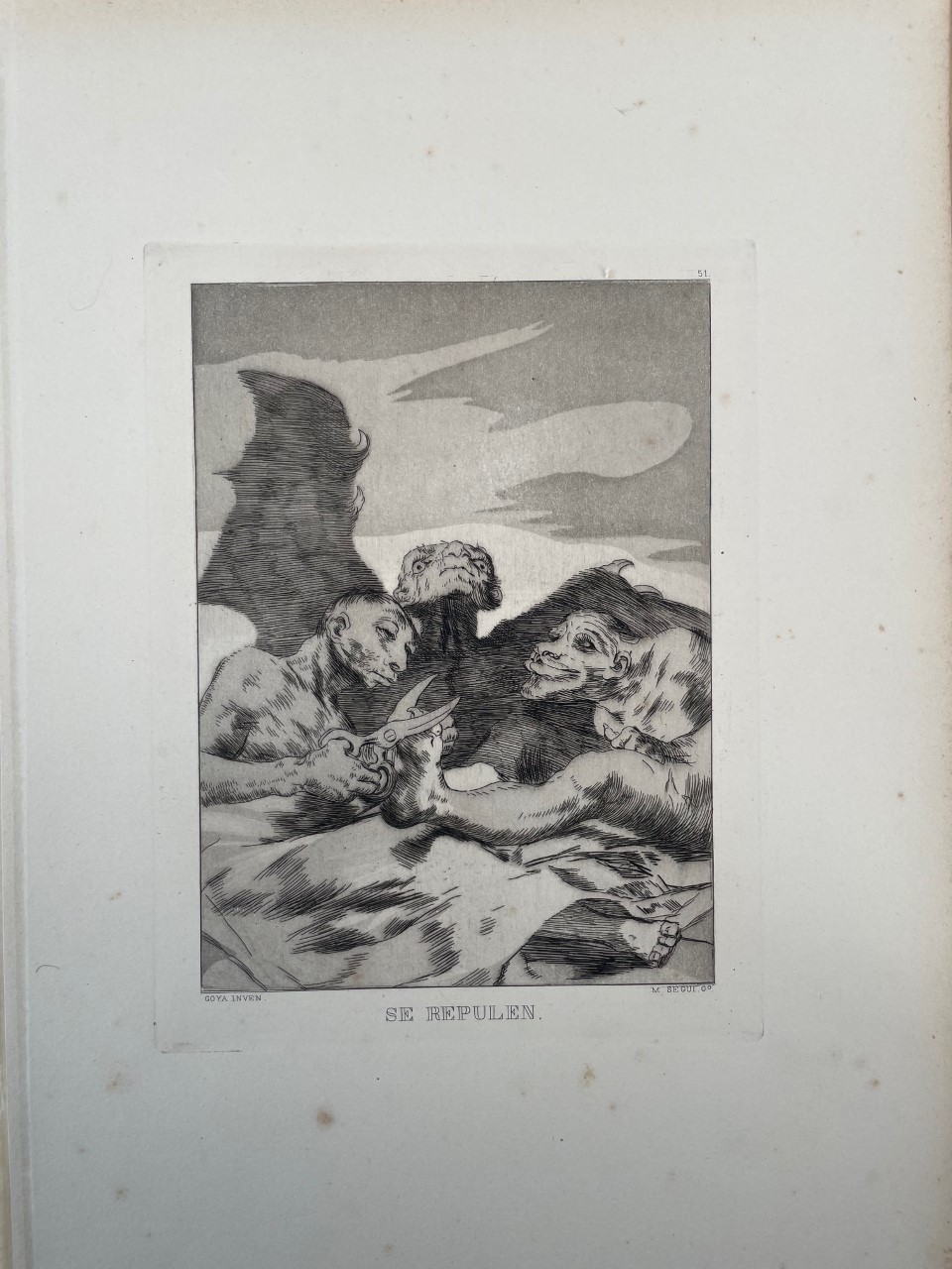Se Repulen - Goya Francisco De – Image 1