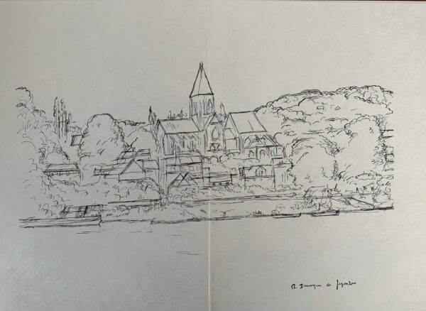 Le Village - André Dunoyer De Segonzac