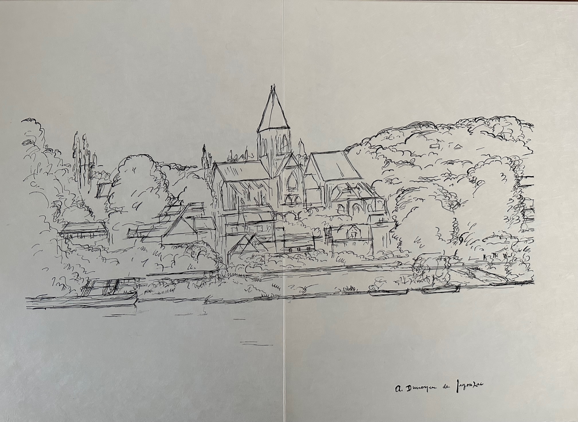 Le Village - André Dunoyer De Segonzac – Image 1