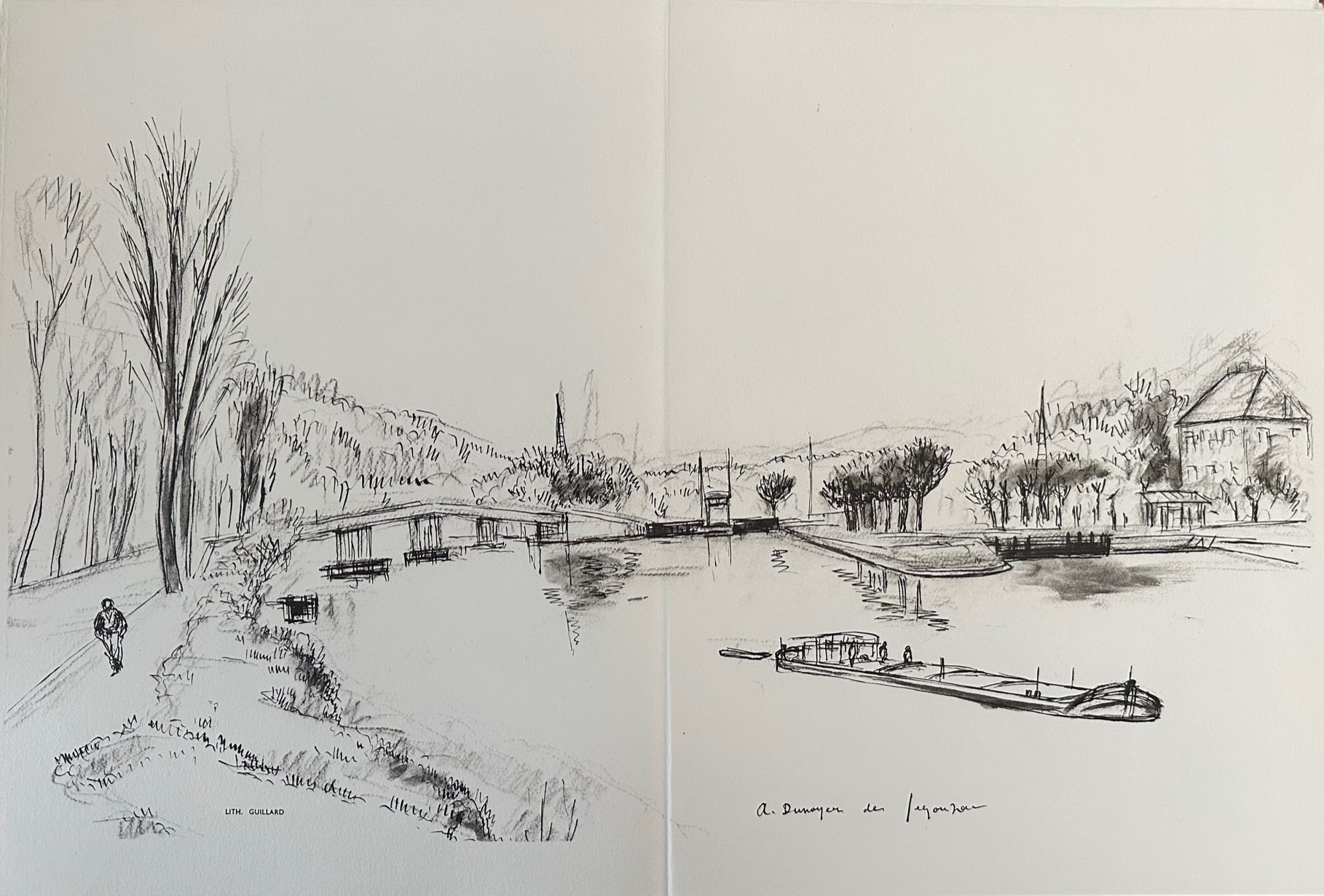 Le Depart - Dunoyer De Segonzac André – Image 1