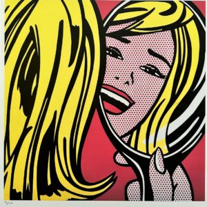 Blonde au Miroir - Roy Lichtenstein