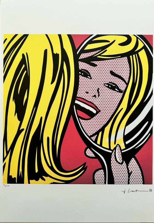 Blonde au Miroir - Roy Lichtenstein