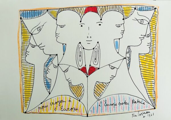 Diversité de L’europe 1961 - Cocteau Jean