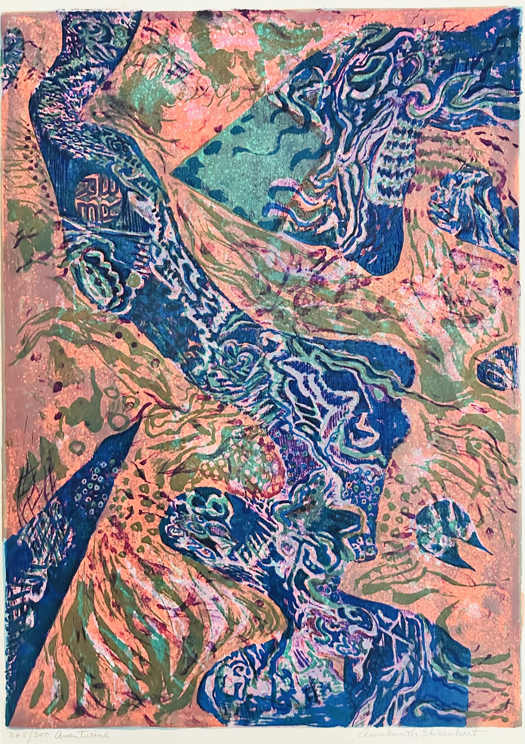 Amaranth-Roslyn Ehrenhalt - Lithographie – Image 1