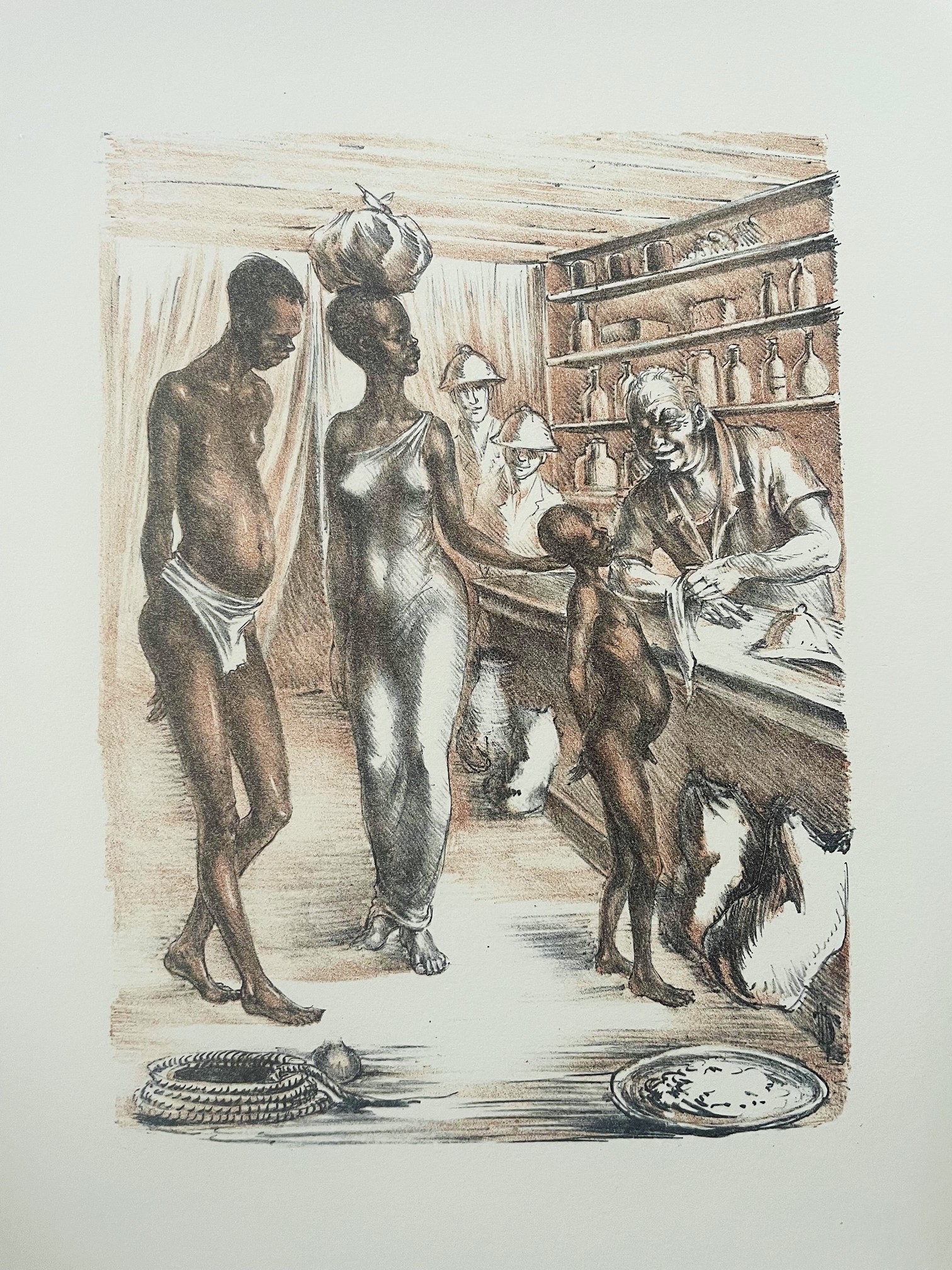 Scene Africaine - Marc Dautry – Image 1