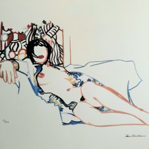 Nu Féminin Allongé - Wesselmann Tom